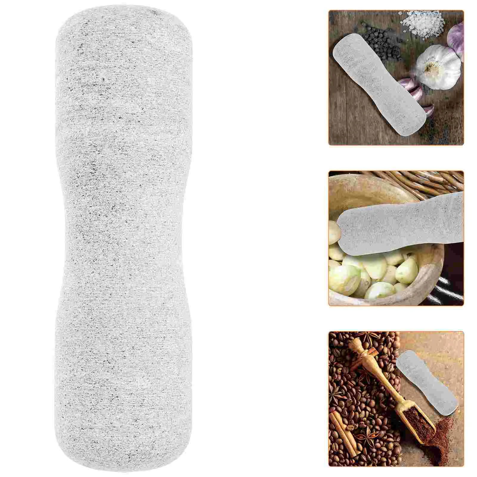 

Stone Pestle Kitchen Garlic Rod Convenient Chinese Medicines Food Masher Pestle kitchen garlic pestle