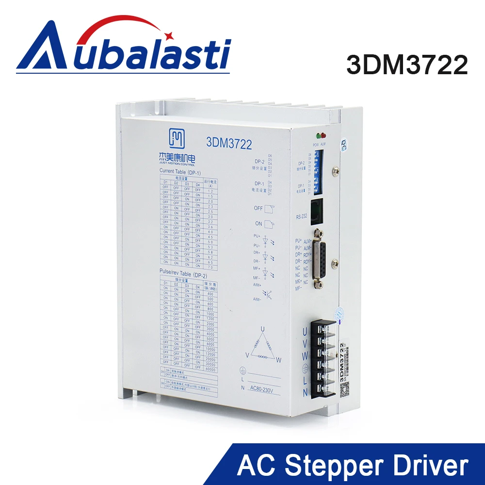 aubalasti digital stepper motor driver jmc fase 3dm2080 3dm2060h 3dm3722 3dm3422 110v 220v ac combine com 110 130 01