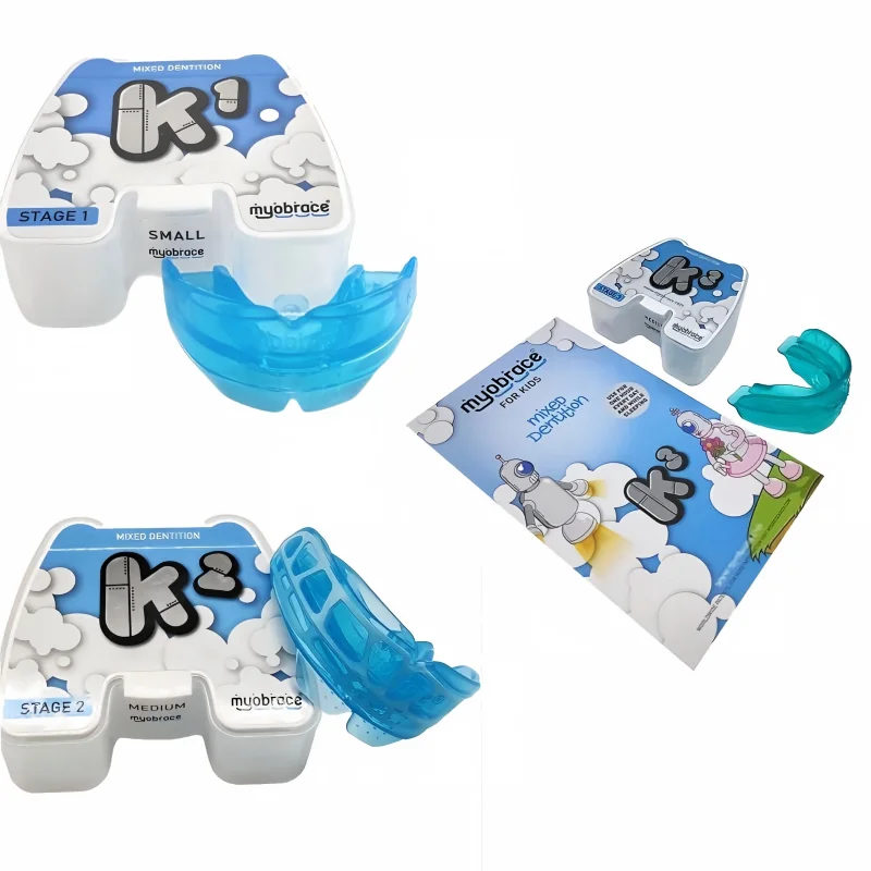 Children's Dental MRC Orthodontics Myobrace Silicone Braces K T A I-3 Lip TMJ T4K Series - Original Teeth Straightening System