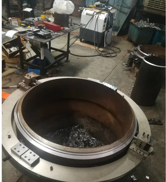 Pneumatic Portable Light Weight Tube Chamfering Stainless Steel Pipe Cold Cutting Beveling Machine Oce-230