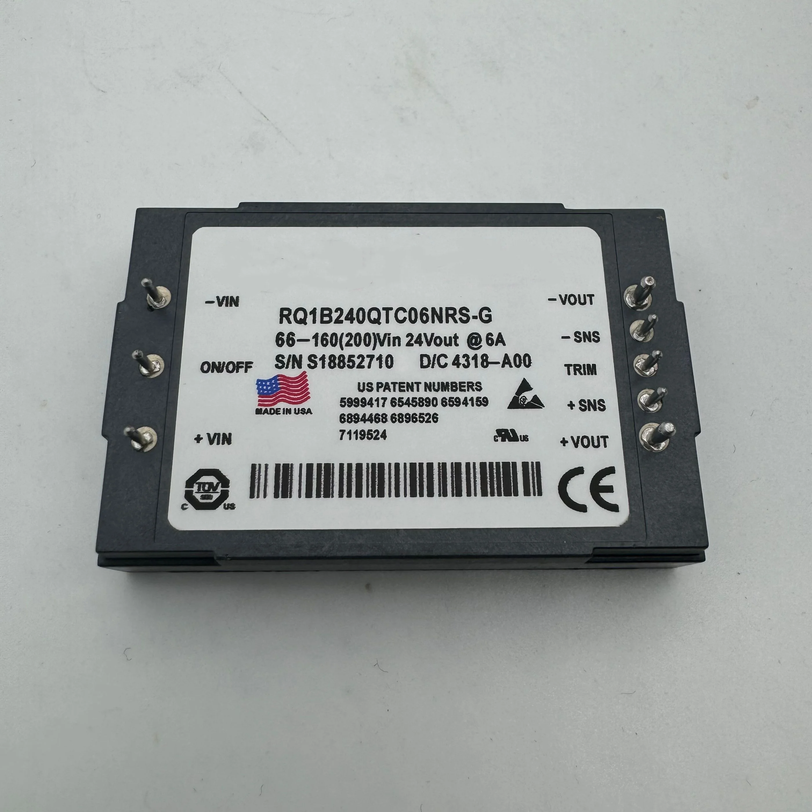 

1 шт. RQ1B240QTC06NRS-G модуль питания DC-DC новый 100% гарантия качества