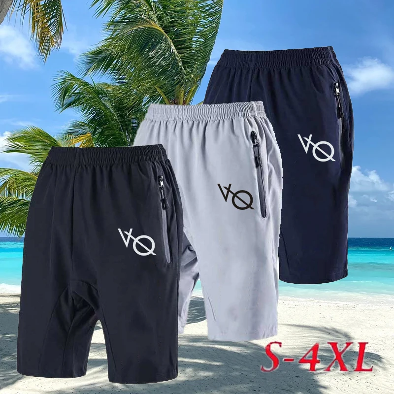 

2024 New Fashion Summer Mens Casual Shorts Pants Loose Cotton Movement Dry Quickly Fitness Shorts Jogging Pants Sportwear S-4XL