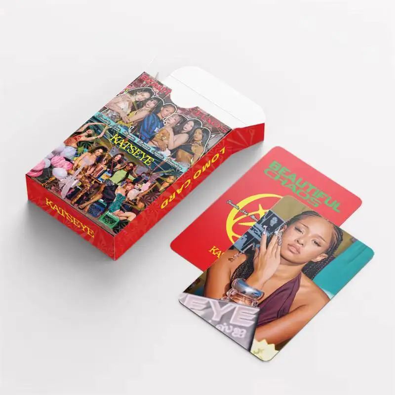 124 قطعة/المجموعة/مجموعة بطاقات ليزر ATEEZ ألبوم بطاقات LOMO المفضلة للمروحة بطاقات الصور ملصقات بطاقات الهولوغرام اللامعة بطاقات بريدية بطاقات المعايدة
