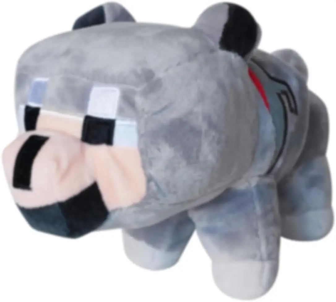 ตุ๊กตาหมาป่าขนนุ่ม ขนาด 8.3 นิ้ว ของเล่นตุ๊กตาหมาป่าสำหรับเด็กชายและเด็กหญิง ของขวัญวันเกิดและวันขอบคุณพระเจ้าสำหรับเด็กและแฟนๆ