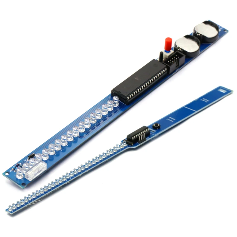 16 Bit 32 Bit LED Rocking Stick Electronic Kit Single Chip Computer POV Production DIY Training Parts Flash Stick Parts