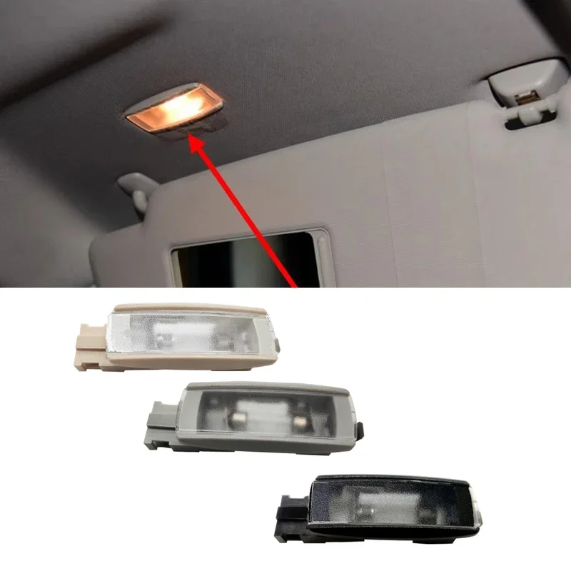 X1/x2 Front Sun Visor Interior Roof Reading Lighting Lamp for VW Golf 5 6 7 GTI Jetta A5 Passat B6 B7 CC Polo Tiguan EOS Sharan