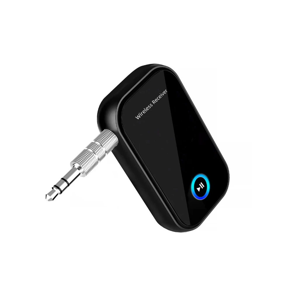 

Bluetooth 5.0 Receiver Stereo 3.5mm AUX Jack Hansfree Call Mic Music Wireless Audio Adapter For Car kit Wired Speaker Amplifier