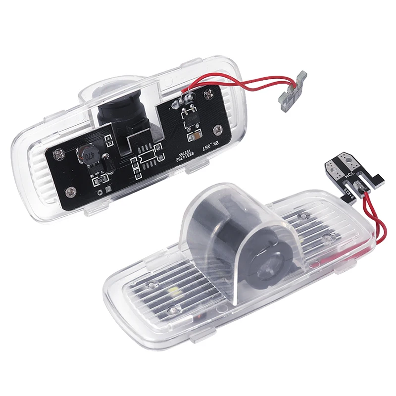 2PCS Car Door Welcome Courtesy Logo Lights for Honda Accord 2004-2013 Ghost Projector Shadow Lamps Exterior Decoration