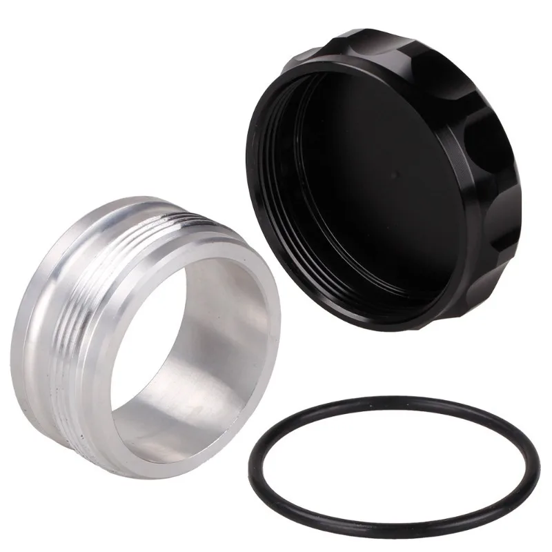 Aluminum Alloy Car Modified Fuel Cap, Welded Radiator Water Tank Oil Cover, 1/1.5/2 Inch Universal Auto Replacement Parts
