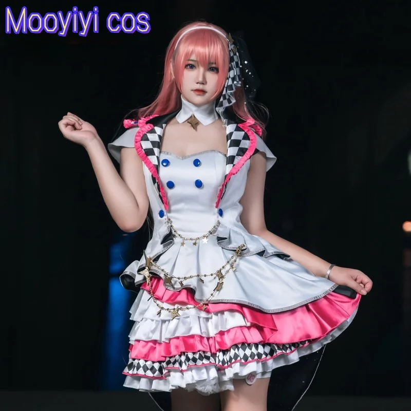 새로운 애니메이션 루카 코스프레 의상 할로윈 크리스마스 역할 놀이 파티 만화 전시회 섹시한 애니메이션 의상 PJSK Cos