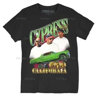 Cypress Hill Classic 90's Unisex T Shirt Latino Rap Hip Hop Rapper B-Real Sen Dog Eric Bobo 1990s West Coast