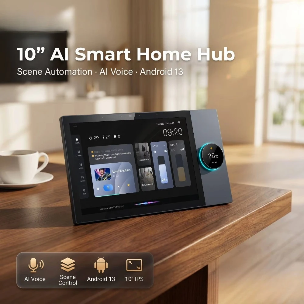 TL-10 10 Inch Touch Screen Audio System Android  in Wall Amplifier