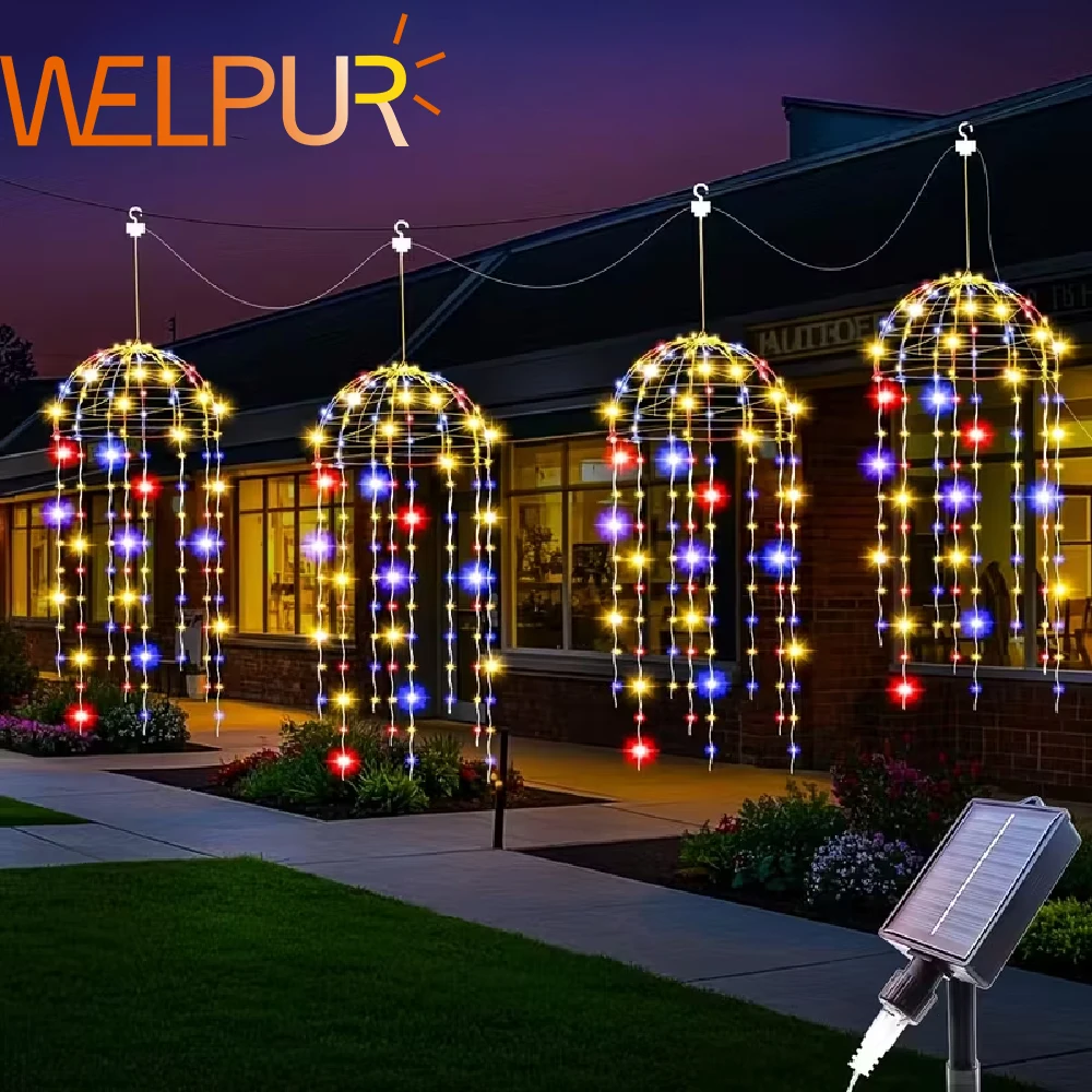 4Pcs Suspended Sola… - image