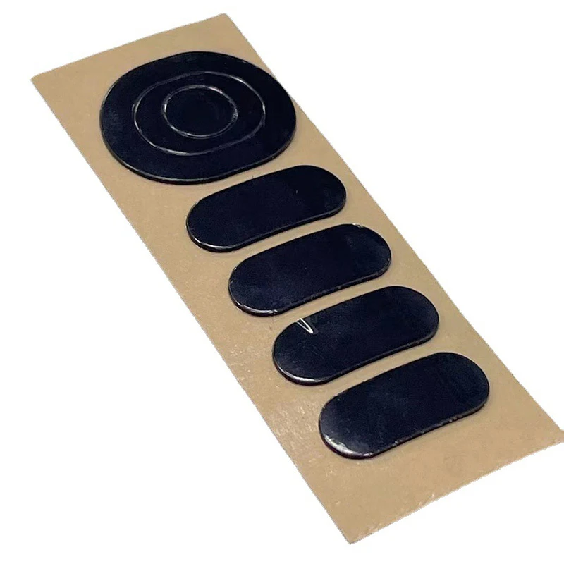 1set Black Mouse Feet Skates Pads for  G102 G304 Mouse Foot Pad Non-slip Sticker..