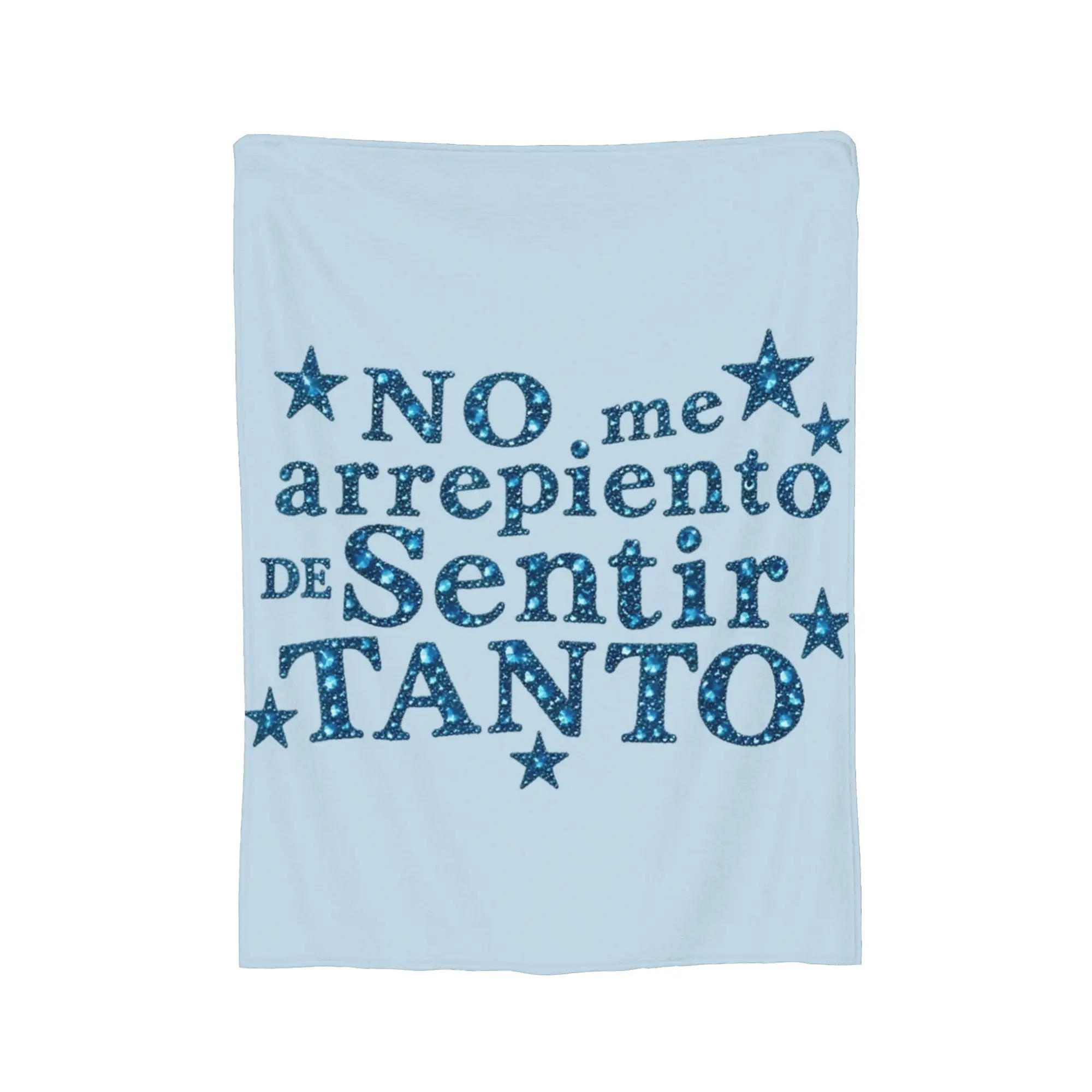 I don't regret feeling so much Karol G Blankets no me arrepiento de sentir tanto Flannel Throw Blanket for Home Autumn/Winter