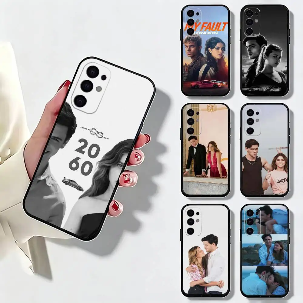 TV My F-Fault Culpa Mias Lovely Phone Case Black Silicone Soft For Samsung S25,S24,S21,S22,S23,S30,Ultra,S20,Plus,Fe,Lite