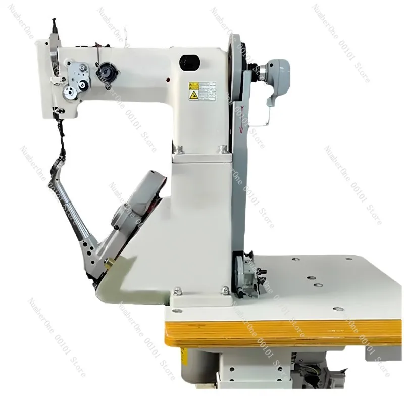 168 Dual Inner Outer Seam Shoe Sole Sewing Machine Single Needle Double Thread Sneaker Stitching Equipment