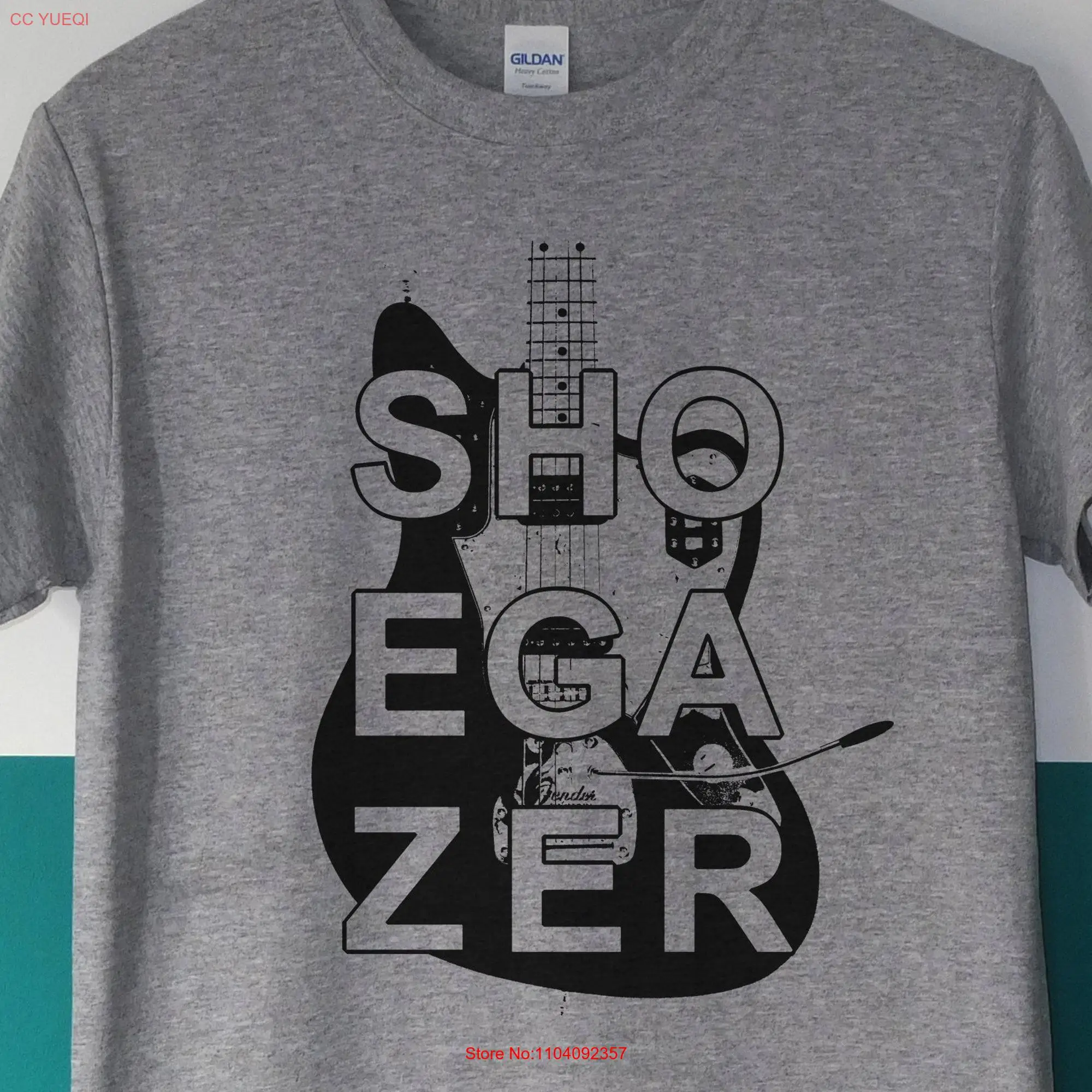 shoegazer shoegaze dream pop guitar DIIV My bloody valentine Slowdive Ride Nothing Whirr original gift screen printed T shirt