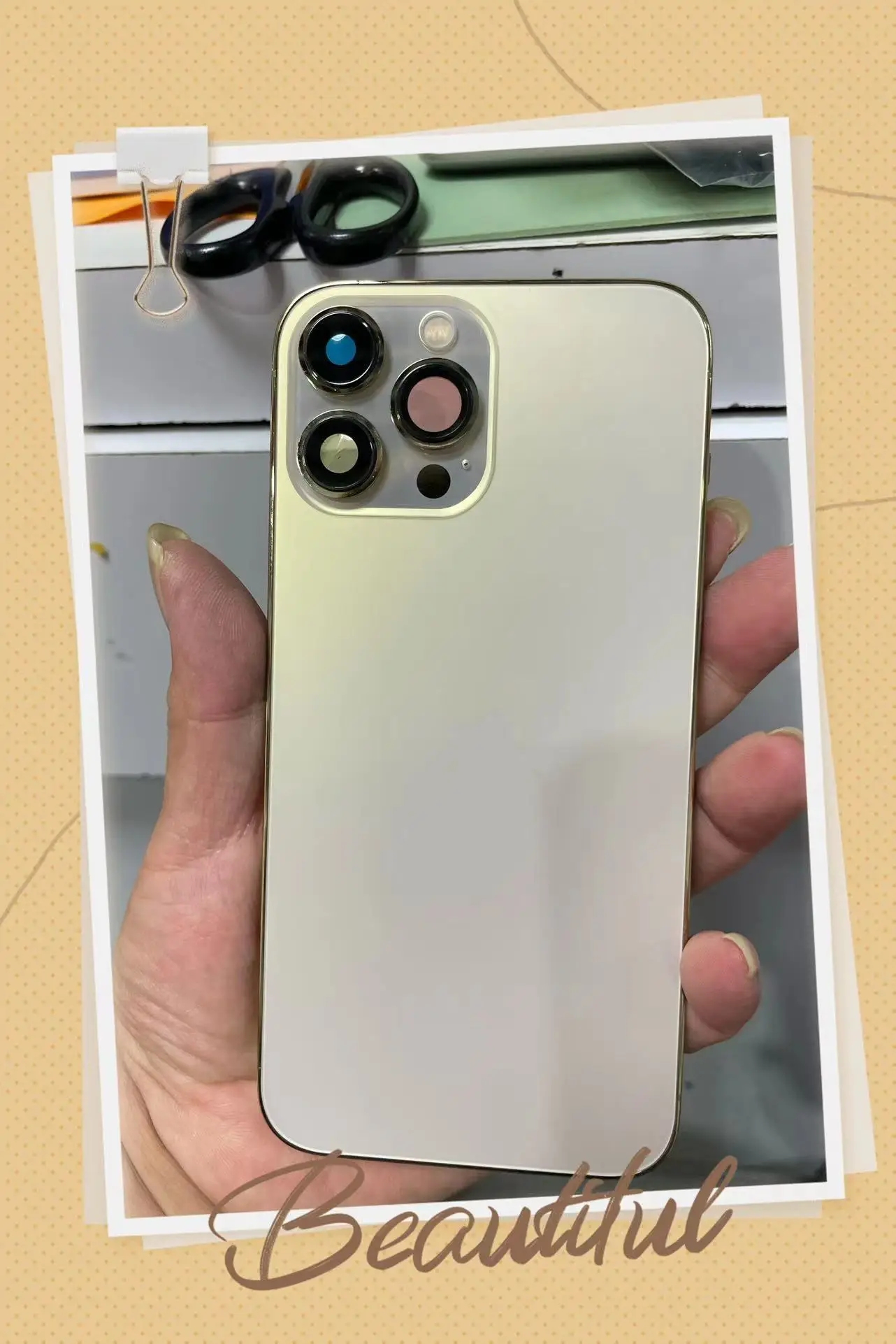 بيع كامل 13promax الإسكان مع الكابلات المرنة، مع البطارية