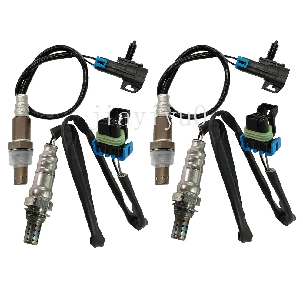 

4X Oxygen O2 Sensor For 2007 for Saab 9-7x for GMC Envoy for Buick Rainier 5.3L Upper+Lower