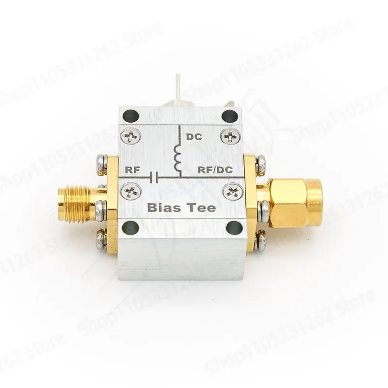 

0.01 to 4.2GHz High Current RF Coaxial Bias Tee with DC Block and Feed