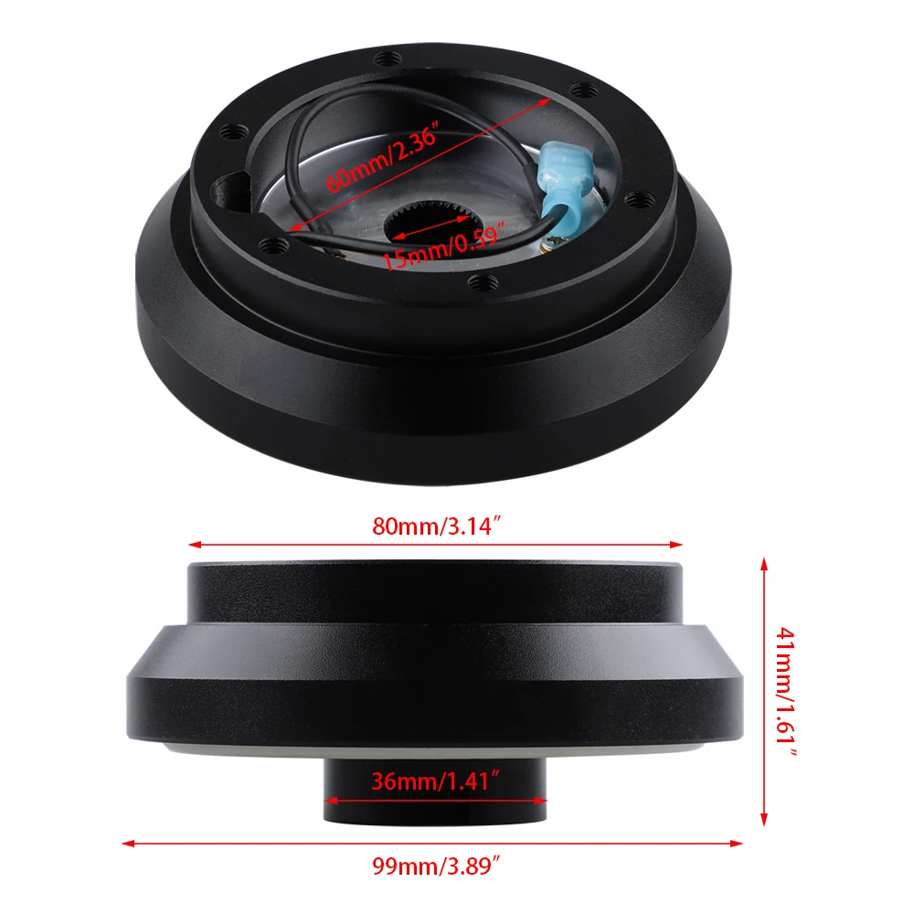 Steering Wheel Short Hub Adapter For Mitsubishi Eclipse/Galant/Lancer/Mirage/Montero Subaru Impreza WRX Dodge Colt 100H