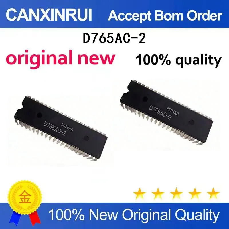 (5-100 Pieces) Brand new original UPD765AC-2 D765AC-2 DIP40 spot chip IC