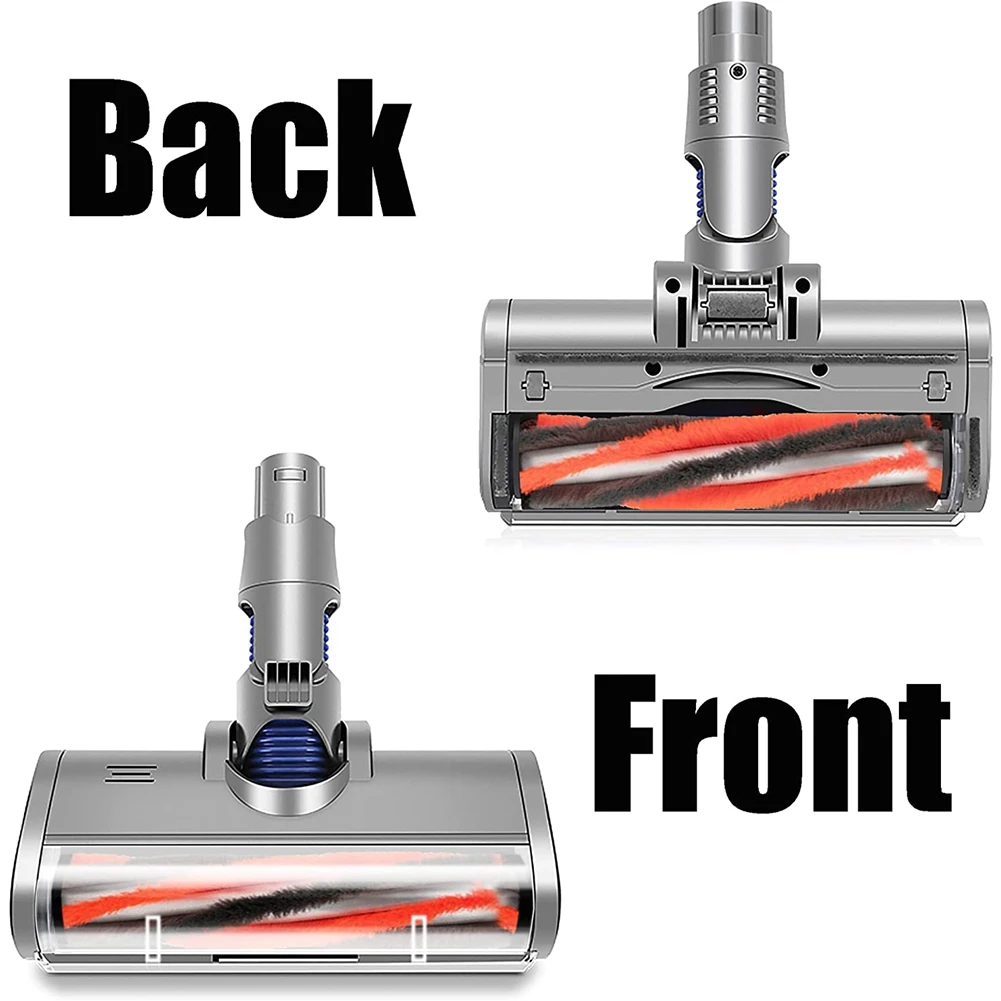 Elektrische Turbo Rolborstel Voor Dyson V6 Dc58 Dc59 Dc61 Dc62 Quick Release Borstel Met Led Licht Voor Tapijten Harde Vloeren