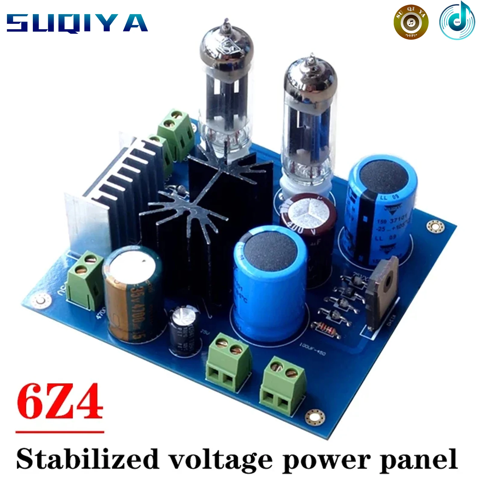 

6Z4 High Voltage Filament Filter Stabilized Voltage Power Supply Board for Vacuum Tube Power Amplifier Kit Diy Audio Amplifier