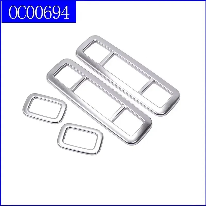 

Tiy Car Roof Read Lamp Light Switch Frame AIRBAG Button Trim Cover sticker ABS Accessories For Land Rover Range Rover Evoque 201