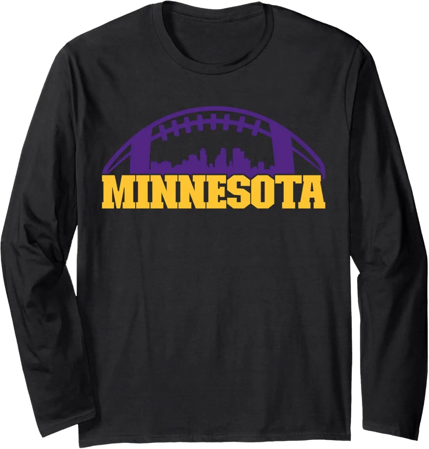 Minnesota Illustrationen Long Sleeve T-Shirt