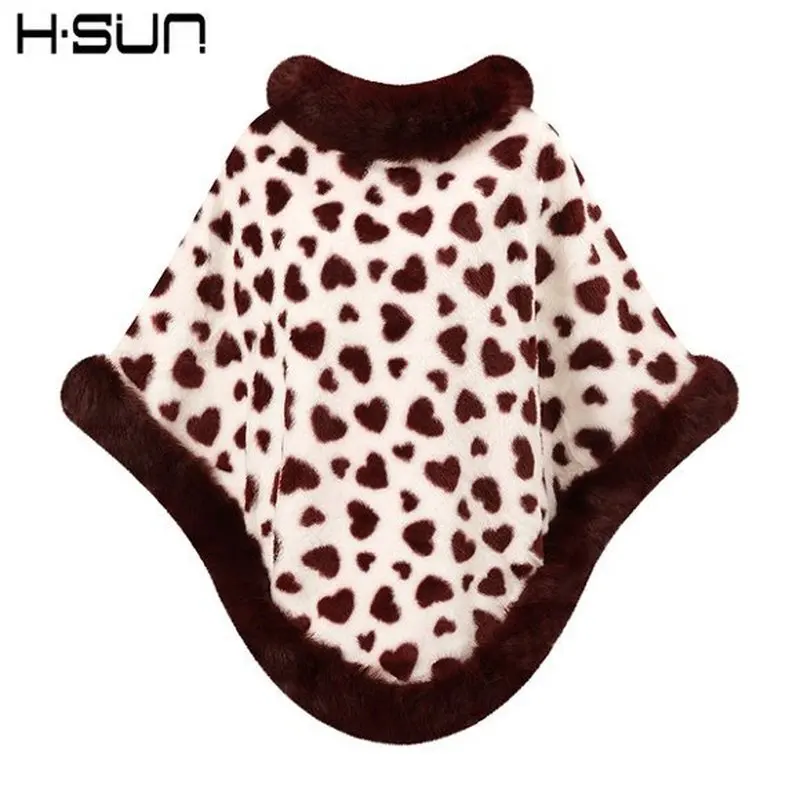 2026 winter new collection: European American style women's plush, fragrant print, and versatile pullover