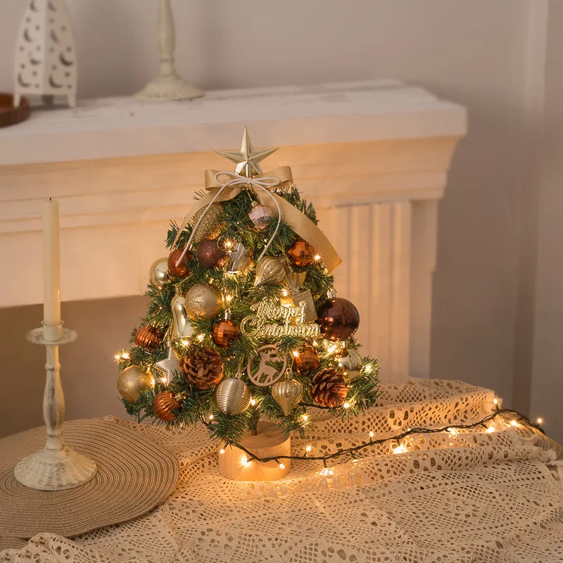 

Christmas Tree Small Tree Christmas Decorative Products Mini Package Tree Light Christmas Tree Decoration