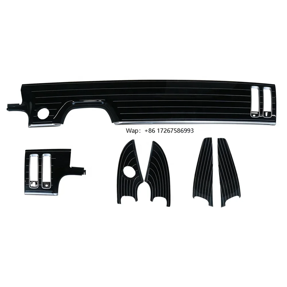 

Car Piano Lacquer Dashboard Panel Interior Piano Panel Trim Kit for W223 S450 S480 S500