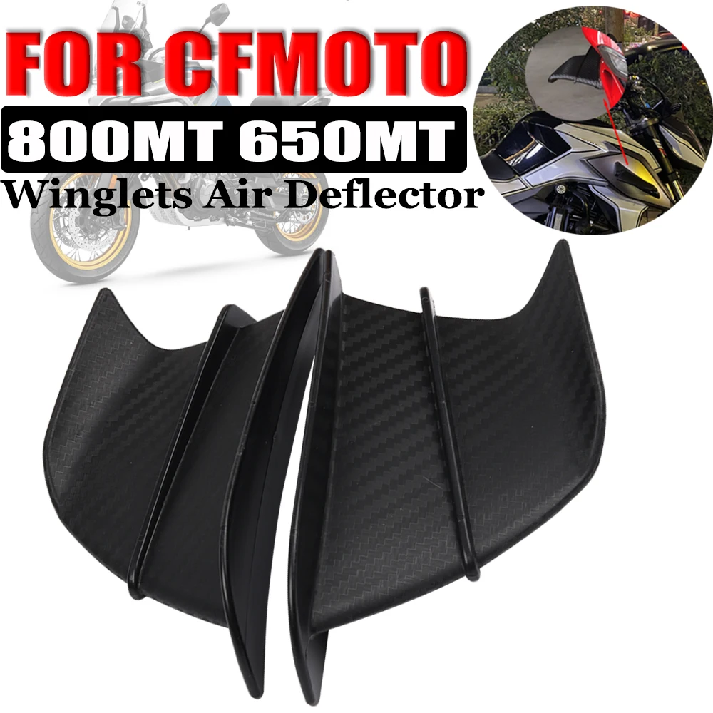 

Winglets Air Deflector For CFMOTO CF 800MT 650MT MT800 MT 800 650 MT Motorcycle Accessories Winglet Aerodynamic Wing Kit Spoiler