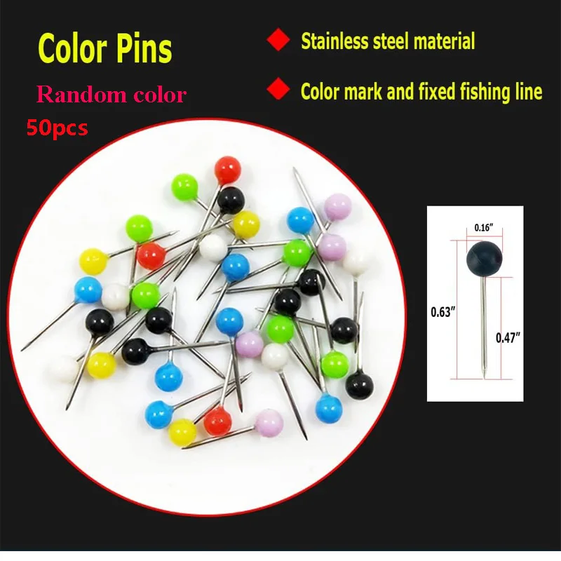 12/22PCS Angelschnur Lagerung Schaum Spulen 68mm/45mm + 50Pcs Pins Rund Angeln draht Wicklung Boards Fliegen Angeln Getriebe Zubehör – Detail 3