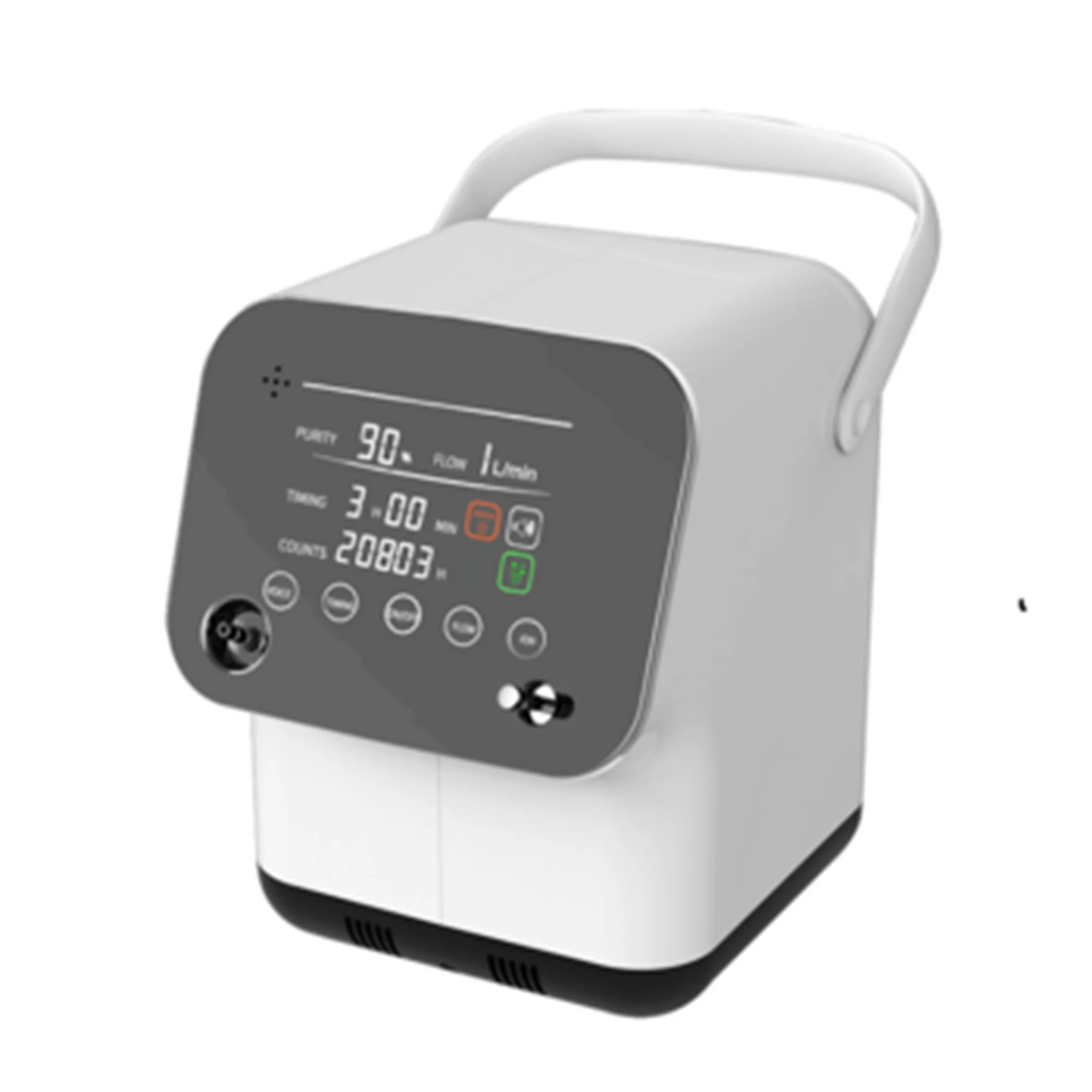 

ZY-1F/ZY-1S Oxygen-Concentrator Remote Control Adjustable Anion 1-7L Household Oxygen-Generator O2 Therapy 220V 110V