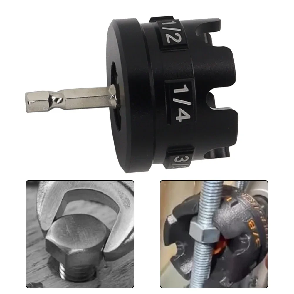 Hexagonal Handle As Shown In The Figure Drill Bit Attachment Complex Installations Electrician Tool For 1 2 Threaded Rod