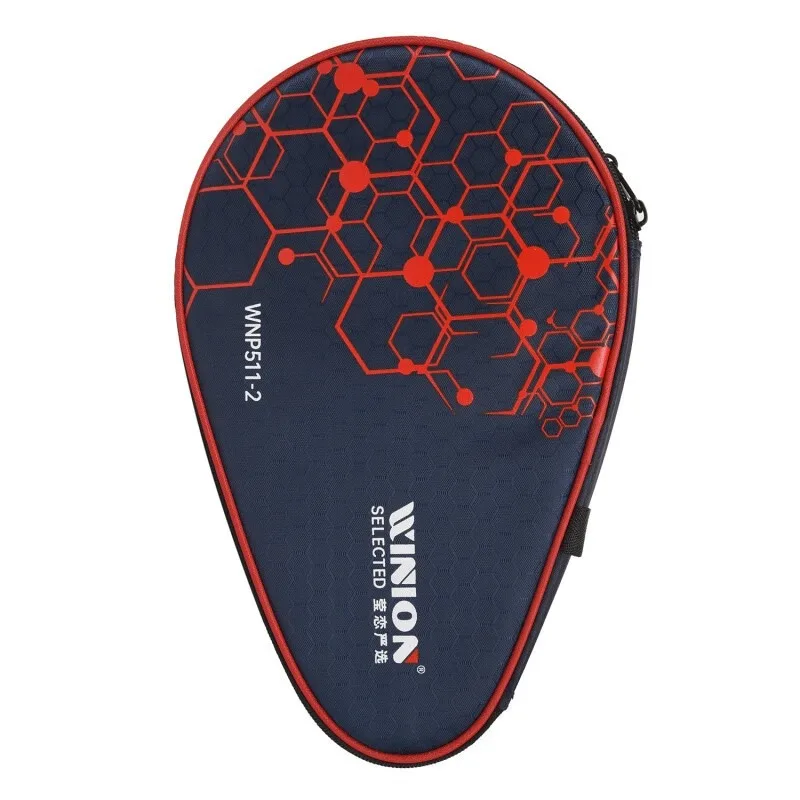 WINION High Quality Super Thick Table Tennis Racket Bag with Ball Storage Space Ping Pong Bat Protection Case