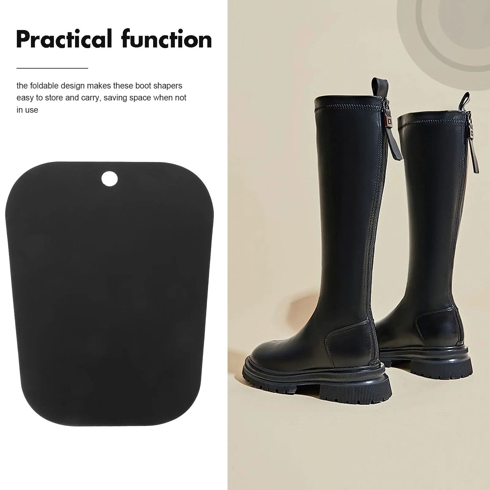 

10Pcs Professional Boot Stretcher Inserts Heavy Duty Plastic Shoe Shapers for Knee High and Tall Boots Sneakers Stretcher