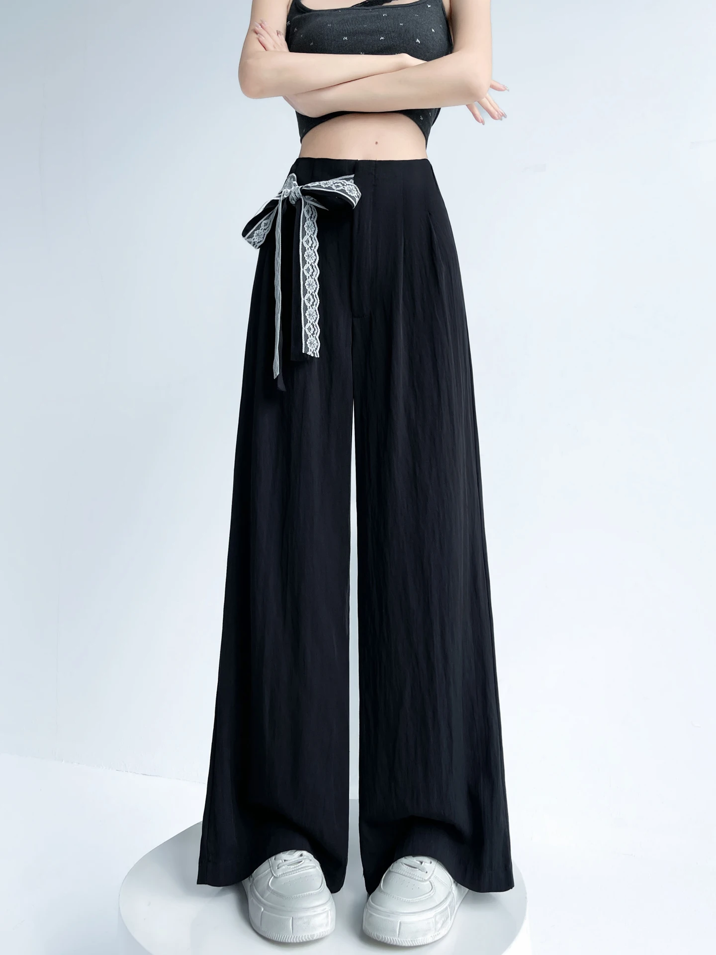 

Японская винтажная одежда, джинсовая женская мешковатая одежда с высокой талией Y2K, черная корейская мода в стиле Харадзюку, уличная одежда с широкими штанинами для бойфренда