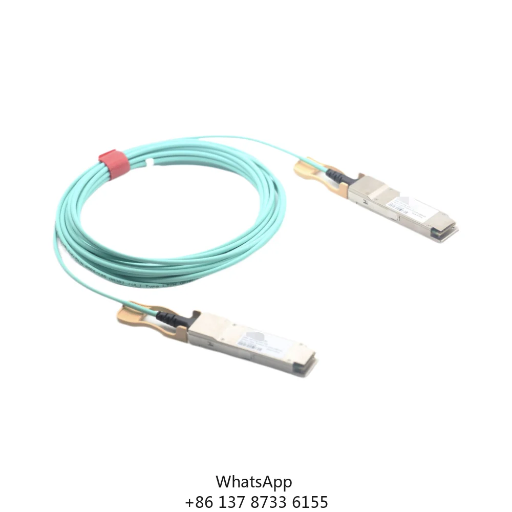 

Mellanox Compatible 200Gb/s 400Gb/s QSFP-DD IB HDR Active Optical Cable AOC 3m 5m 10m 15m 30m (10ft) Fiber Optic Network SFP