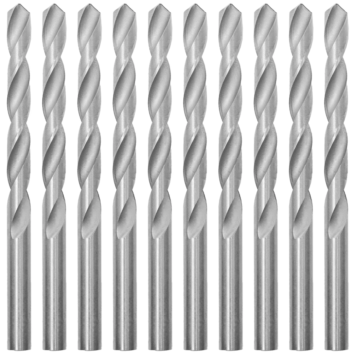 HSS Drill Bit Quick Steel DIN 338 8x117mm C/ 10 Un Tradestar