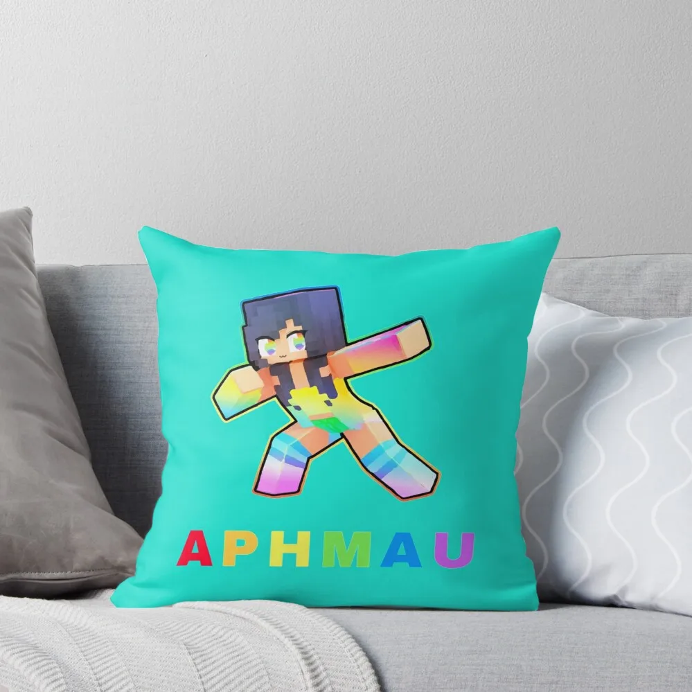 

Aphmau Rainbow Throw Pillow Sofa Cushions Cover Pillow Cover pillow