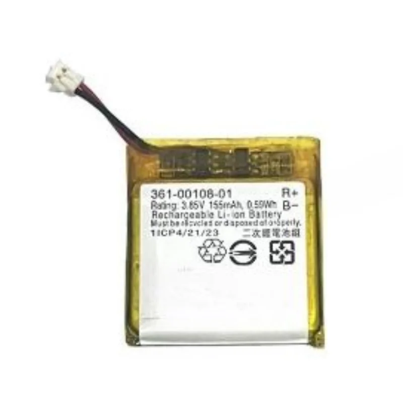 361-00108-01 Battery 3.85V 155mAh for Garmin Vivoactive 3 GPS Watch High Quality Replacement Battery