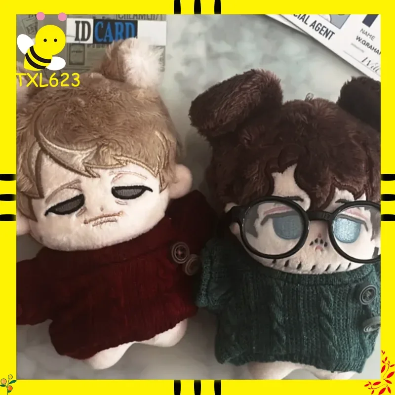 Anime Role Will Hannibal Kawaii Cosplay Cotton Starfish Plush Doll 10cm Soft Mini Toy Figure for Xmas Gift Cartoon Body