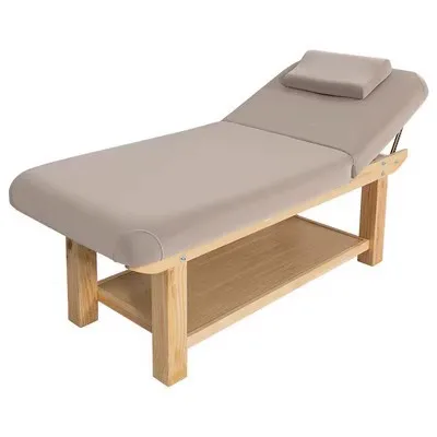 

Large solid wood beauty bed, special massage bed for beauty salons, physiotherapy ear collection