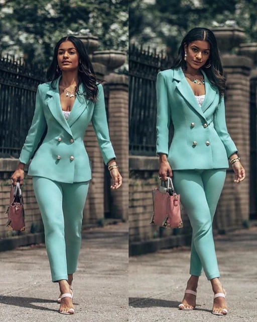 Womens spring pant suits clearance