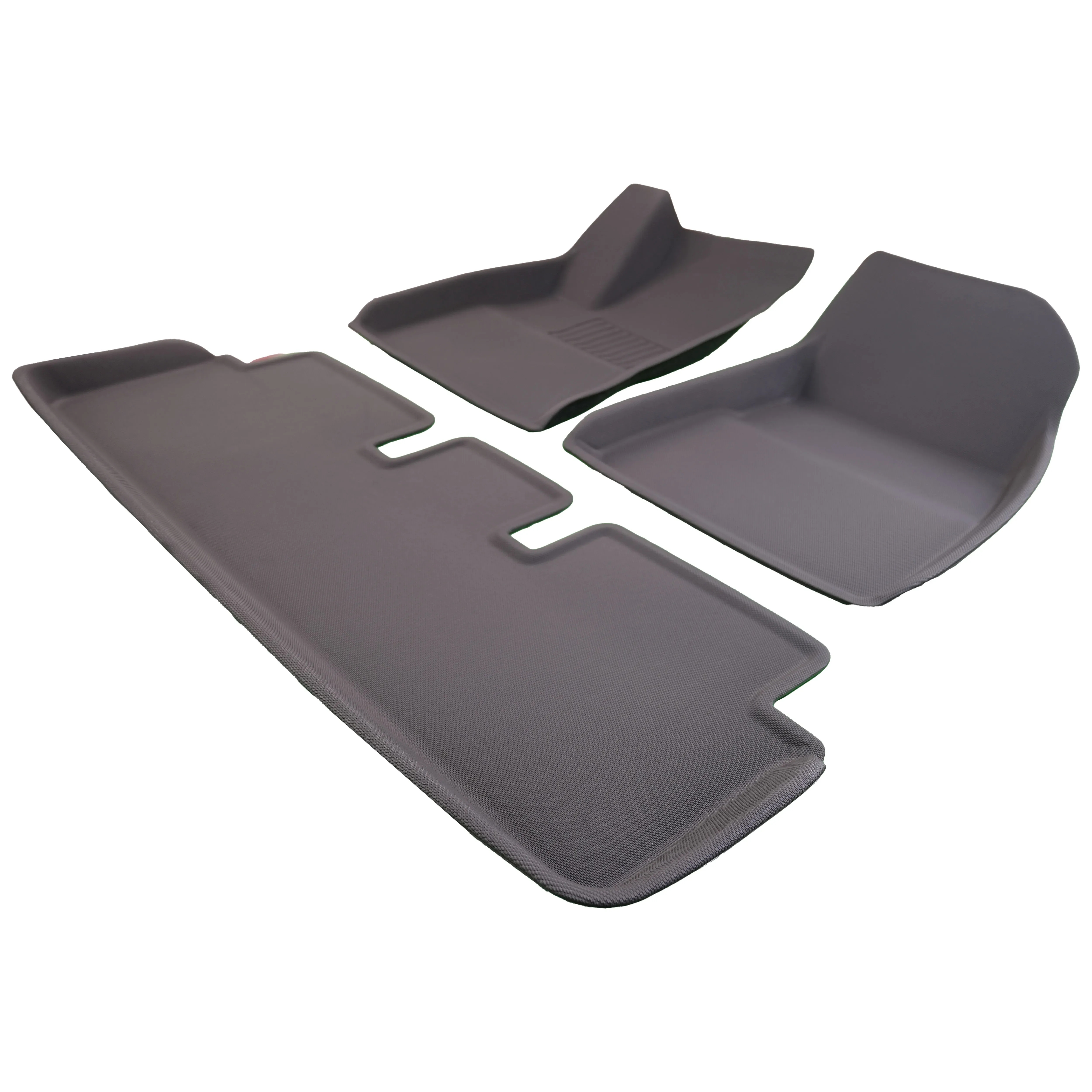 XPE Foot Pads with Prickly Bottom for Tesla 2024-2026 Model 3 Highland – Anti-Slip Base