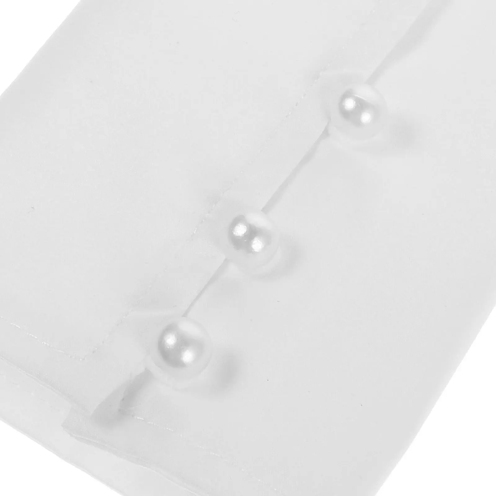 زوج واحد من الأكمام القطنية المزيفة، تصميم مريح للمعصم، أنيق للمناسبات الرسمية، الاجتماعات التجارية، ترقية أنيقة